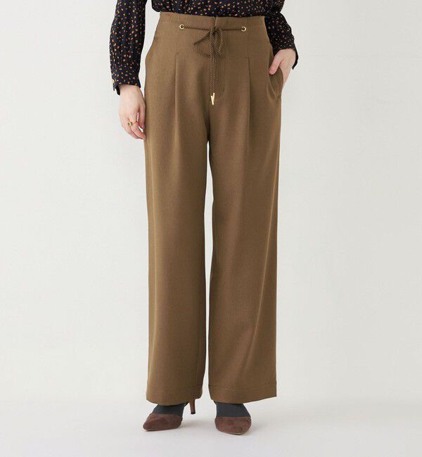 SHIPS Colors 「SHIPS Colors:〈手洗い可能〉ウールライク イージー パンツ◇」|その他|