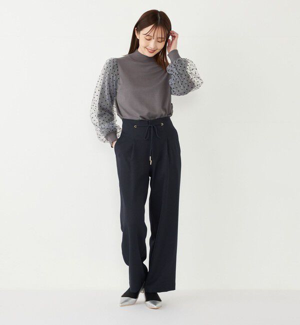 SHIPS Colors 「SHIPS Colors:〈手洗い可能〉ウールライク イージー パンツ◇」|その他|