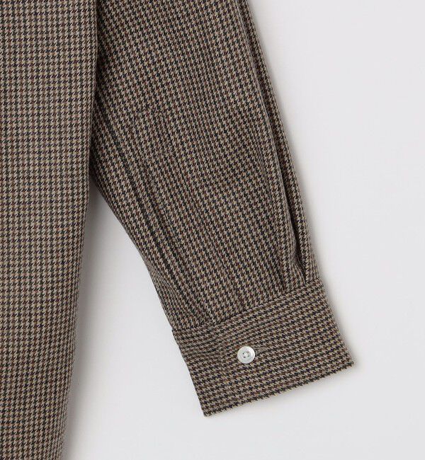 SHIPS「BATEAUX DE SHIPS: ウール サキソニー レギュラーカラー シャツ」|シャツ・ブラウス|