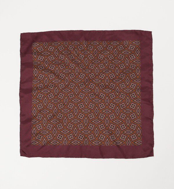 SHIPS「Puccini: ビンテージ コモン チーフ」|ハンカチ|イエロー系