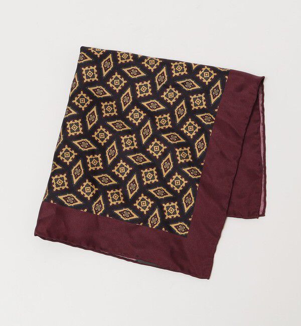 SHIPS「Puccini: ビンテージ コモン チーフ」|ハンカチ|