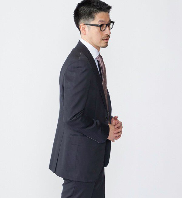 SHIPS「SHIPS: ZEGNA TRAVELLER ストライプ スーツ」|スーツ|