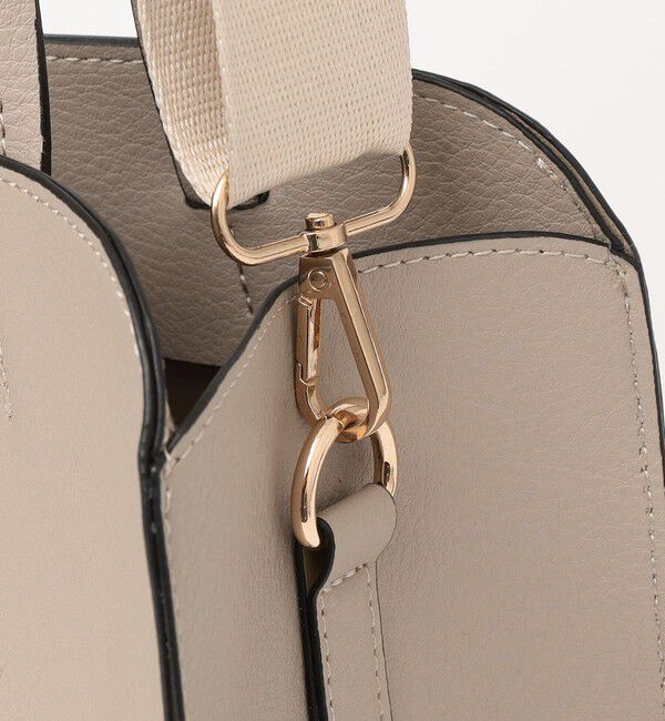 quaranciel「quaranciel: フロントデザイン ボストン トートバッグ（A4対応）」|ボストンバッグ|