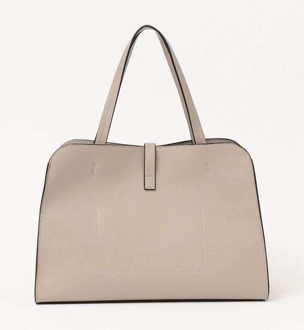 quaranciel「quaranciel: フロントデザイン ボストン トートバッグ（A4対応）」|ボストンバッグ|