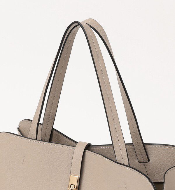 quaranciel「quaranciel: フロントデザイン ボストン トートバッグ（A4対応）」|ボストンバッグ|