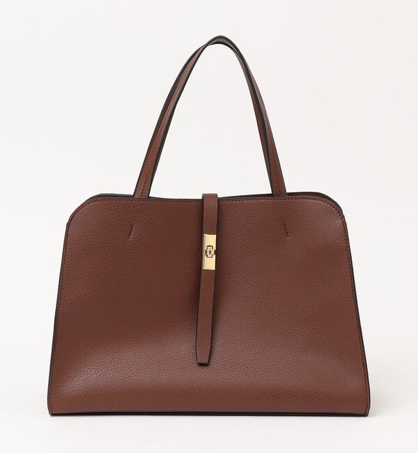 quaranciel「quaranciel: フロントデザイン ボストン トートバッグ（A4対応）」|ボストンバッグ|