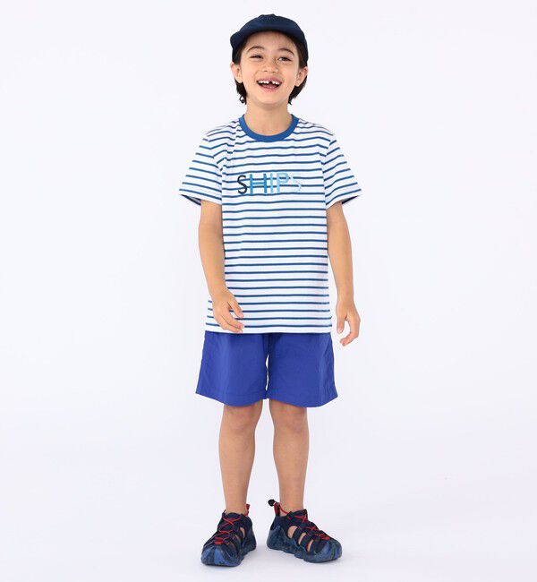 SHIPS KIDS「SHIPS KIDS:100～130cm / SHIPS ロゴ TEE」|Tシャツ・カットソー|