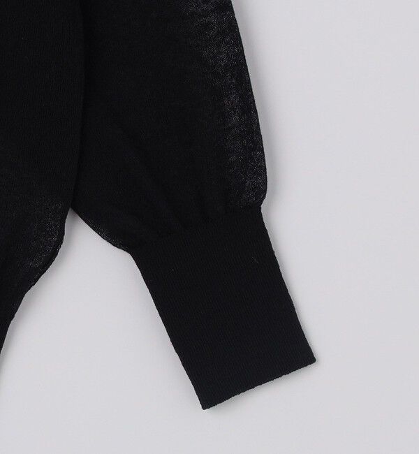 SHIPS「BENCH MARKING SHIRT: シアー ニット Vカーディガン」|カーディガン|