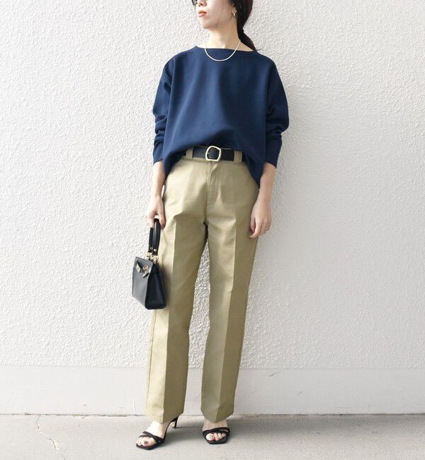 SHIPS any「SHIPS any:〈手洗い可能〉シーム ボートネック ニット プルオーバー」|ニット・セーター|