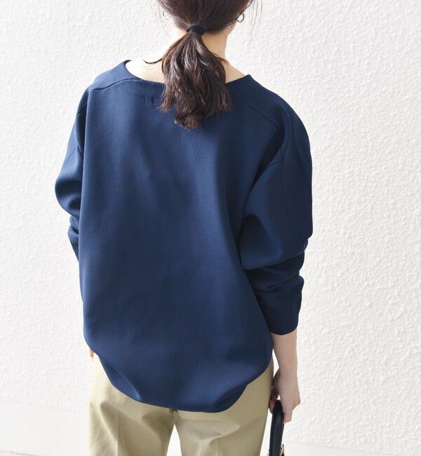 SHIPS any「SHIPS any:〈手洗い可能〉シーム ボートネック ニット プルオーバー」|ニット・セーター|