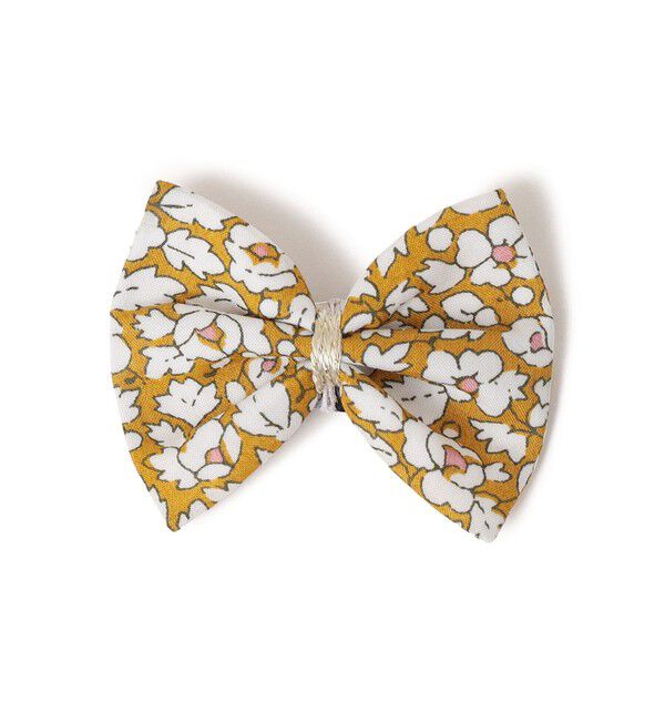 SHIPS KIDS「Luciole et petit pois:リバティ リボン ヘアクリップ」|その他|マスタード