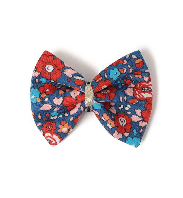 SHIPS KIDS「Luciole et petit pois:リバティ リボン ヘアクリップ」|その他|ブルー系