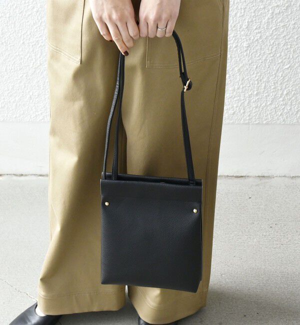 SHIPS any「SHIPS any: スタッズ スクエア ショルダー バッグ」|ショルダー・メッセンジャー|