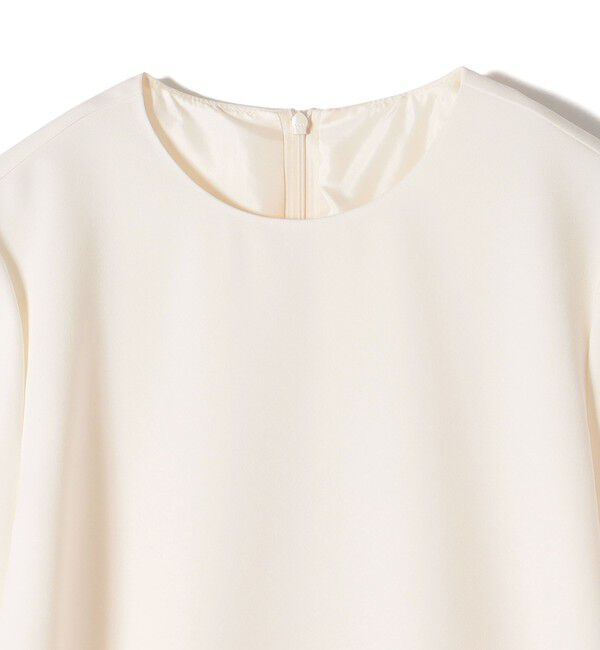 SHIPS for women「kaene:〈洗濯機可能〉フリル ペプラム ロング スリーブ ブラウス（セレモニー対応可）」|シャツ・ブラウス|