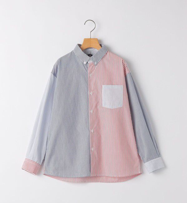 SHIPS KIDS「SHIPS KIDS:140～160cm / ボタンダウン シャツ」|シャツ・ブラウス|ブルー