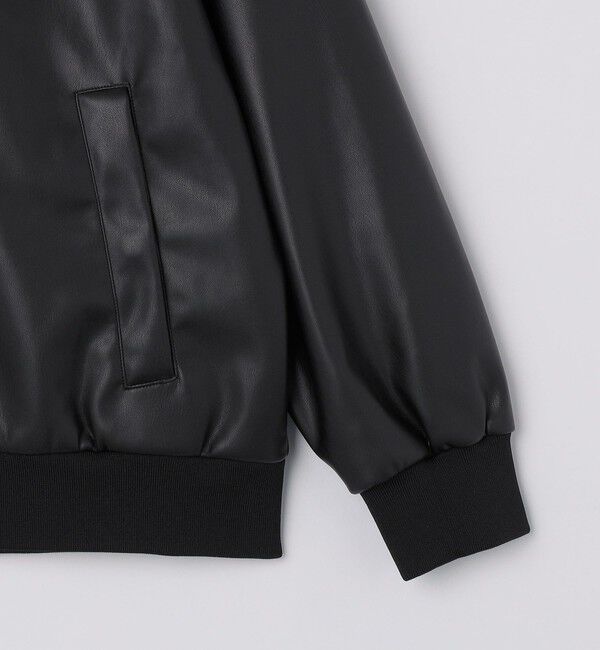 SHIPS Colors 「SHIPS Colors:合成皮革 ボマー ジャケット◇」|ブルゾン・スタジャン|