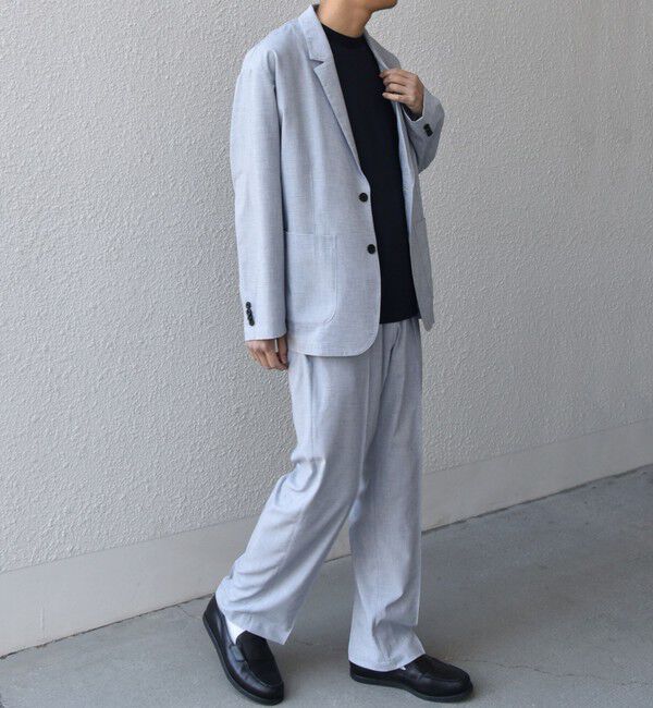 SHIPS any「SHIPS any:〈吸水速乾〉Rapidry クリース イージー パンツ(セットアップ対応)◇」|チノ|