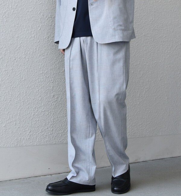 SHIPS any「SHIPS any:〈吸水速乾〉Rapidry クリース イージー パンツ(セットアップ対応)◇」|チノ|