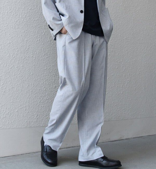 SHIPS any「SHIPS any:〈吸水速乾〉Rapidry クリース イージー パンツ(セットアップ対応)◇」|チノ|