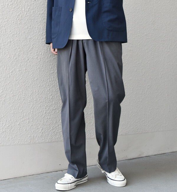 SHIPS any「SHIPS any:〈吸水速乾〉Rapidry クリース イージー パンツ(セットアップ対応)◇」|チノ|