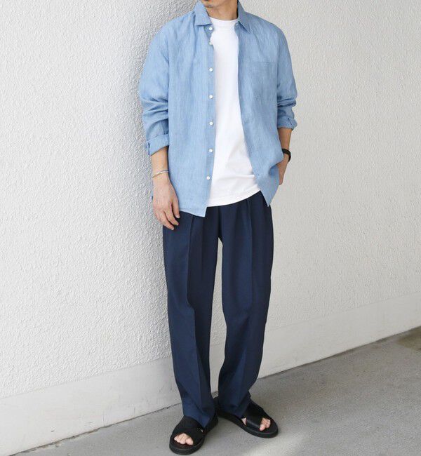 SHIPS any「SHIPS any:〈吸水速乾〉Rapidry クリース イージー パンツ(セットアップ対応)◇」|チノ|