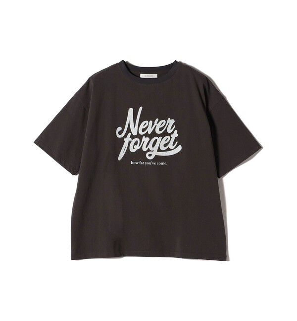 SHIPS for women「【SHIPS別注】81BRANCA:ロゴ 5分袖 TEE」|Tシャツ・カットソー|