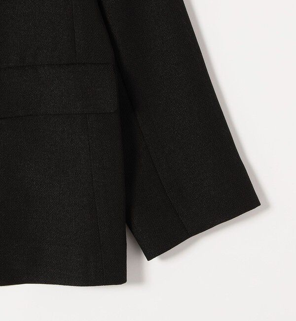 quaranciel「quaranciel:〈手洗い可能〉メッシュ ダブルブレスト テーラード ジャケット」|テーラードジャケット|