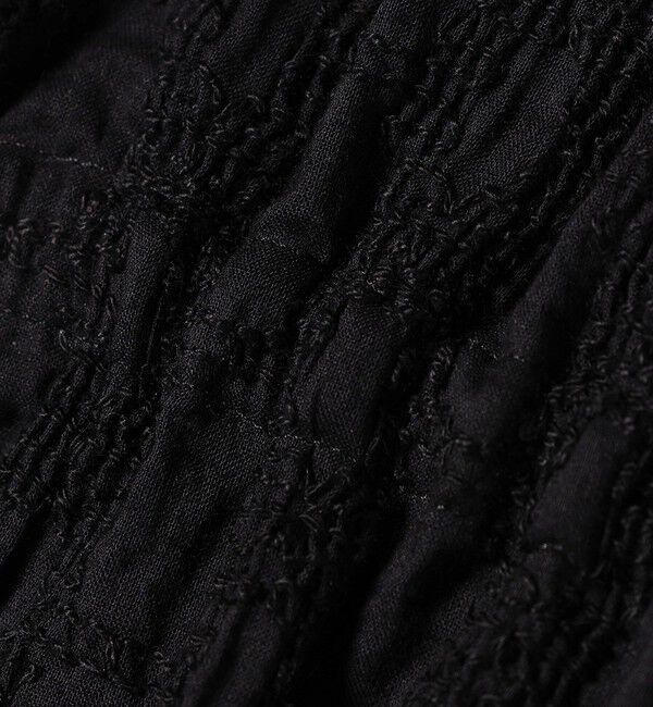 SHIPS for women「【SHIPS別注】assiette:〈手洗い可能〉刺繍 サック ワンピース」|ワンピース|