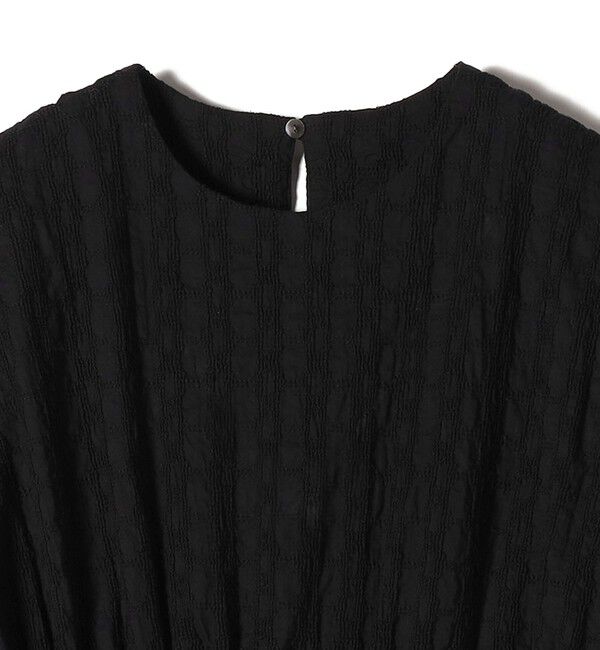 SHIPS for women「【SHIPS別注】assiette:〈手洗い可能〉刺繍 サック ワンピース」|ワンピース|