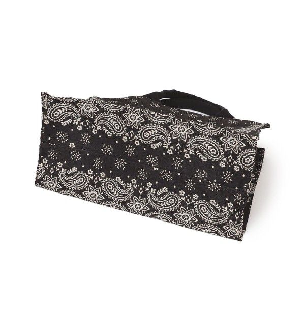 SHIPS for women「【SHIPS別注】BINDU:ジャカード バンダナ 横型 トート バッグ」|トートバッグ|