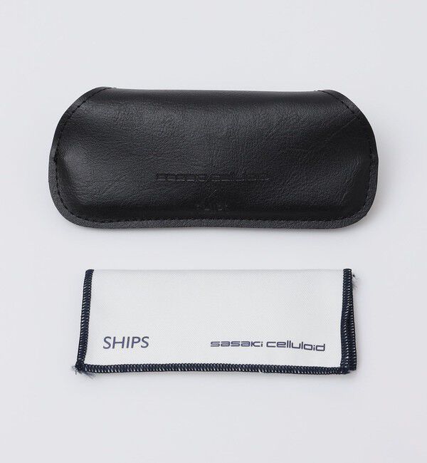 SHIPS「【SHIPS別注】SASAKI CELLULOID: 鯖江製 クラシック ボストン サングラス」|サングラス|
