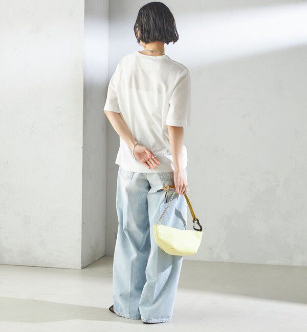 SHIPS for women「【SHIPS別注】V:room:コットン クレープ」|Tシャツ・カットソー|