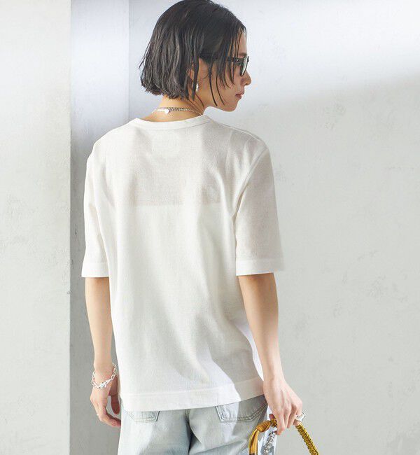 SHIPS for women「【SHIPS別注】V:room:コットン クレープ」|Tシャツ・カットソー|