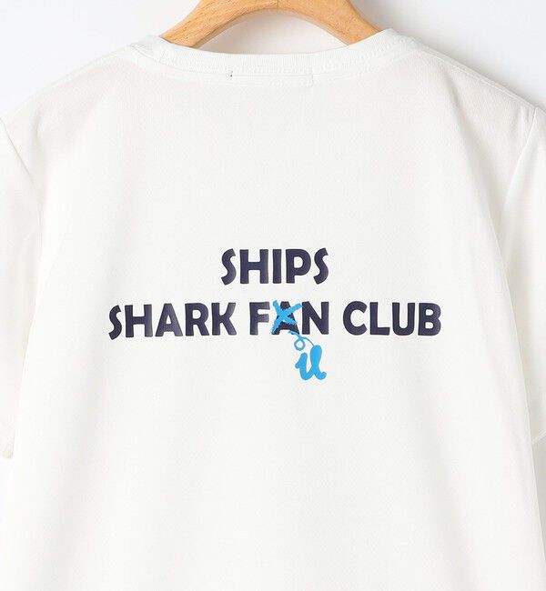 SHIPS KIDS「SHIPS KIDS:100c～130m /〈接触冷感/吸水速乾〉シャーク フリーク TEE」|Tシャツ・カットソー|