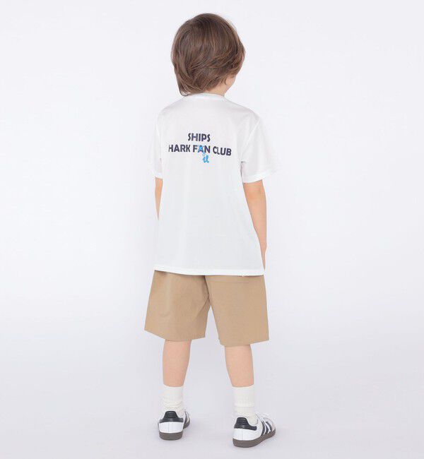 SHIPS KIDS「SHIPS KIDS:100c～130m /〈接触冷感/吸水速乾〉シャーク フリーク TEE」|Tシャツ・カットソー|