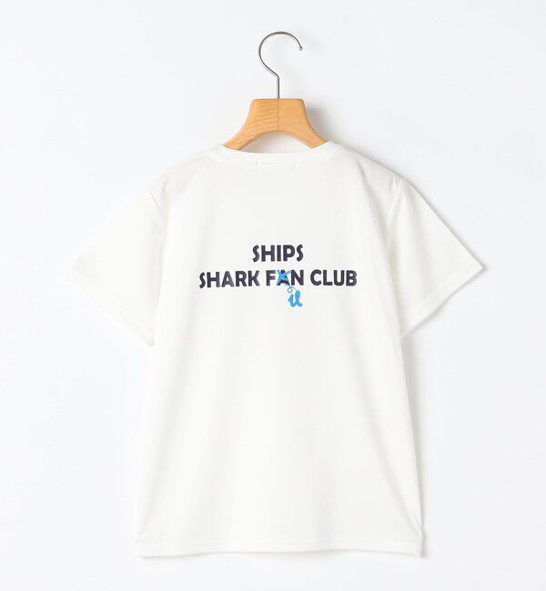 SHIPS KIDS「SHIPS KIDS:100c～130m /〈接触冷感/吸水速乾〉シャーク フリーク TEE」|Tシャツ・カットソー|