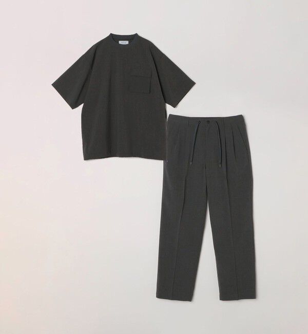 SHIPS any「SHIPS any:〈通気性/遮熱〉CALCULO サマートロピカル ポケット Tシャツ(セットアップ対応)◇」|Tシャツ・カットソー|