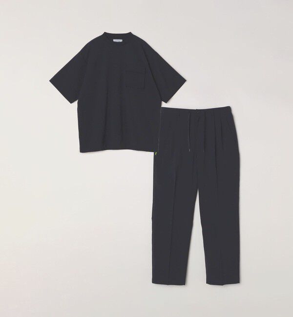 SHIPS any「SHIPS any:〈通気性/遮熱〉CALCULO サマートロピカル ポケット Tシャツ(セットアップ対応)◇」|Tシャツ・カットソー|