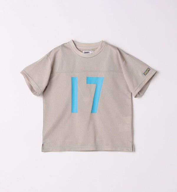 SHIPS Colors 「SHIPS Colors:80～130cm / ナンバリング メッシュ Tシャツ」|Tシャツ・カットソー|