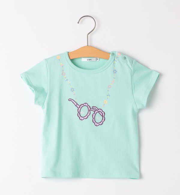SHIPS KIDS「SHIPS KIDS:80～90cm / サマー モチーフ 半袖 TEE」|Tシャツ・カットソー|ミント