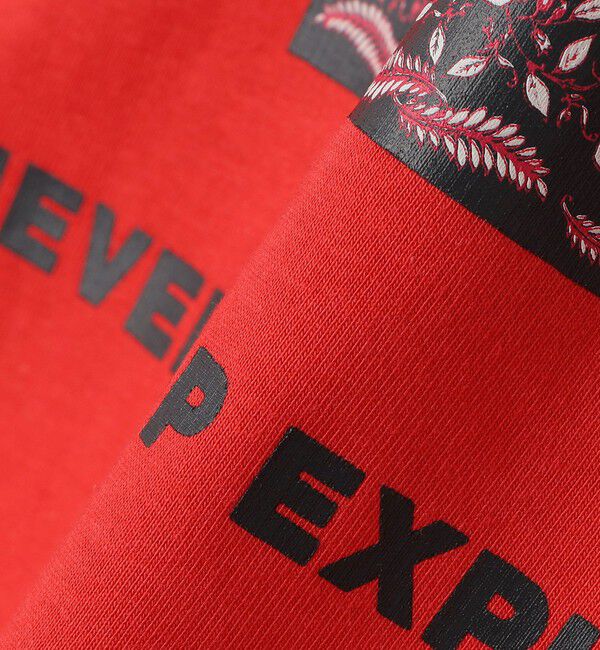 SHIPS any「THE NORTH FACE: スクエア バンダナ バックプリント ロゴ Tシャツ <KIDS>」|Tシャツ・カットソー|