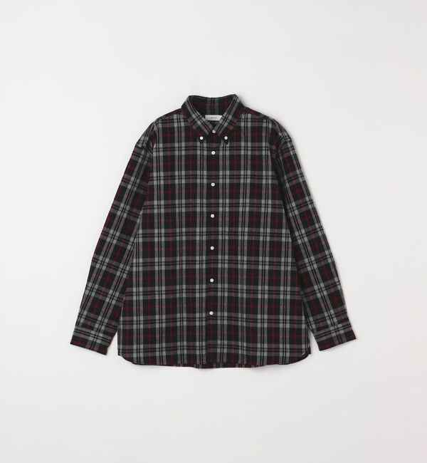 SHIPS any「SHIPS any:〈洗濯機可能〉ブラッシュド トラッド チェック ボタンダウン シャツ◇」|シャツ・ブラウス|