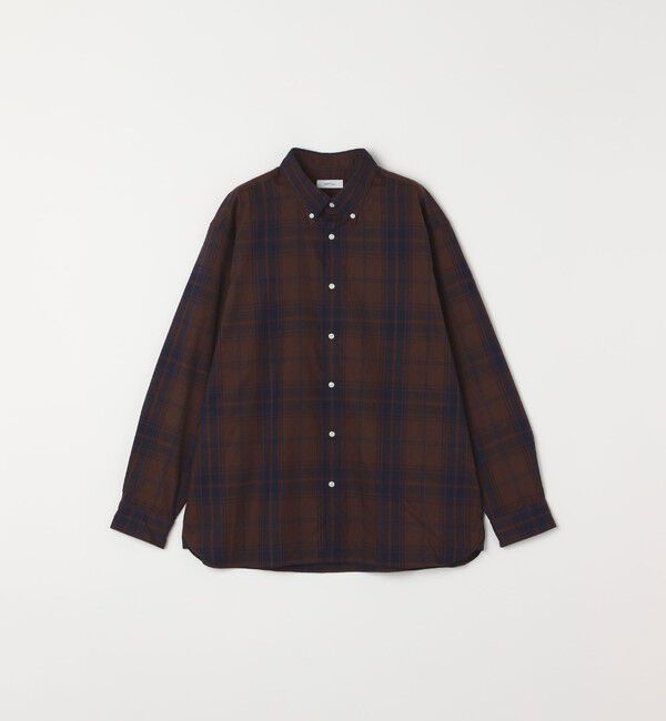 SHIPS any「SHIPS any:〈洗濯機可能〉ブラッシュド トラッド チェック ボタンダウン シャツ◇」|シャツ・ブラウス|