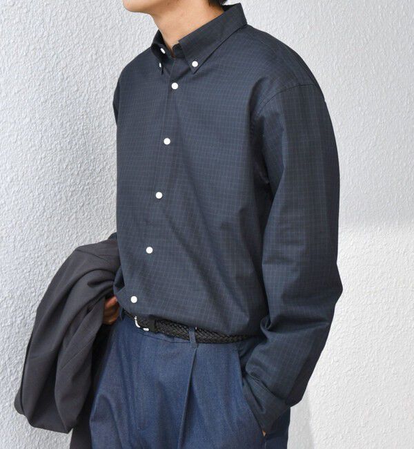SHIPS any「SHIPS any:〈洗濯機可能〉ブラッシュド トラッド チェック ボタンダウン シャツ◇」|シャツ・ブラウス|