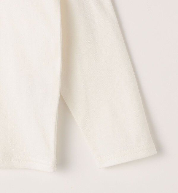 SHIPS KIDS「SHIPS KIDS:80～90cm / バレエシューズ デザイン 長袖 Tシャツ」|Tシャツ・カットソー|