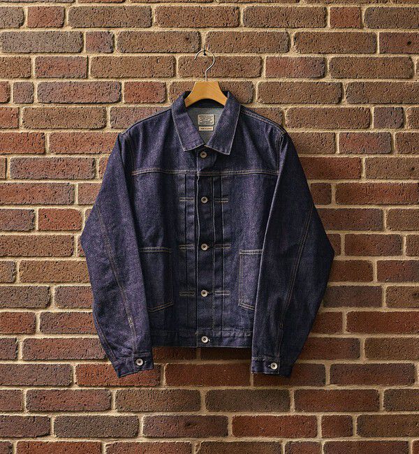 SHIPS「SHIPS: AUTHENTIC ワンウォッシュ ファースト デニム ジャケット」|デニムジャケット|ネイビー