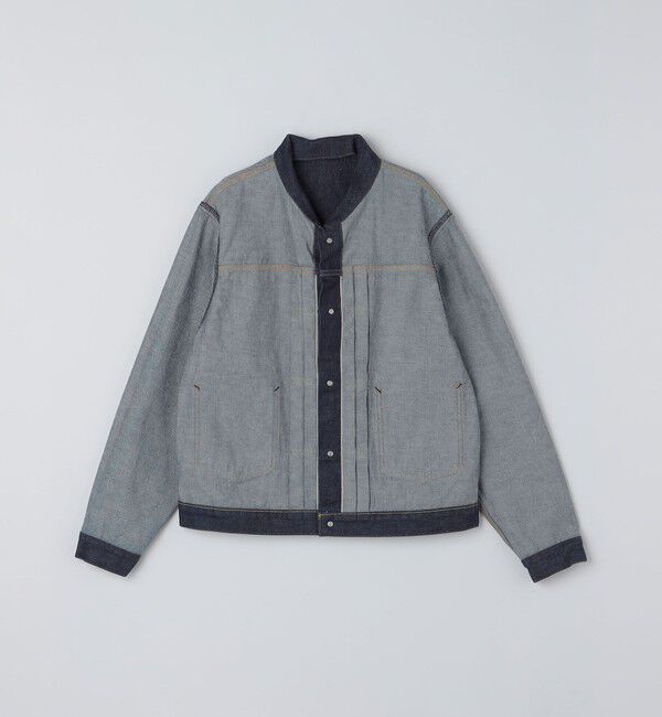 SHIPS「SHIPS: AUTHENTIC ワンウォッシュ ファースト デニム ジャケット」|デニムジャケット|
