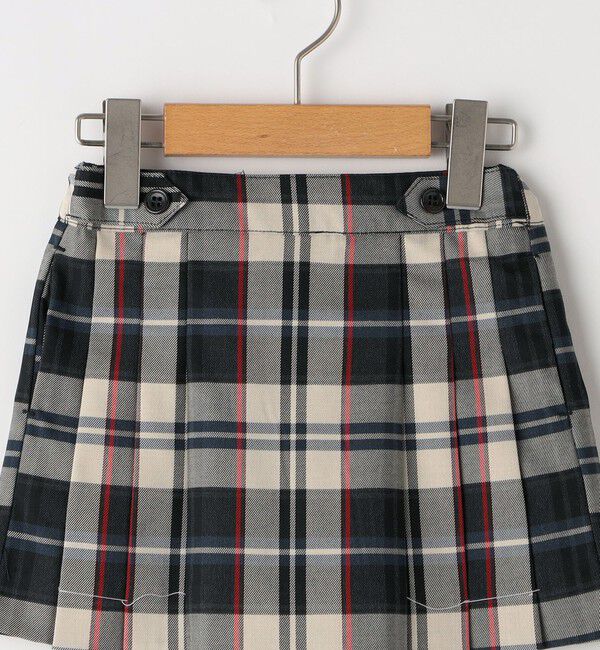 SHIPS KIDS「SHIPS KIDS:90cm / チェック プリーツ スカート」|スカート|