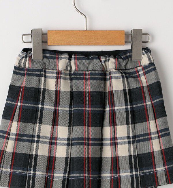 SHIPS KIDS「SHIPS KIDS:90cm / チェック プリーツ スカート」|スカート|