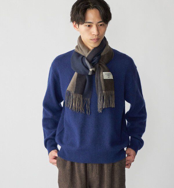 SHIPS「SHIPS: 5ゲージ ヤク ブレンド クルーネック ニット」|ニット・セーター|